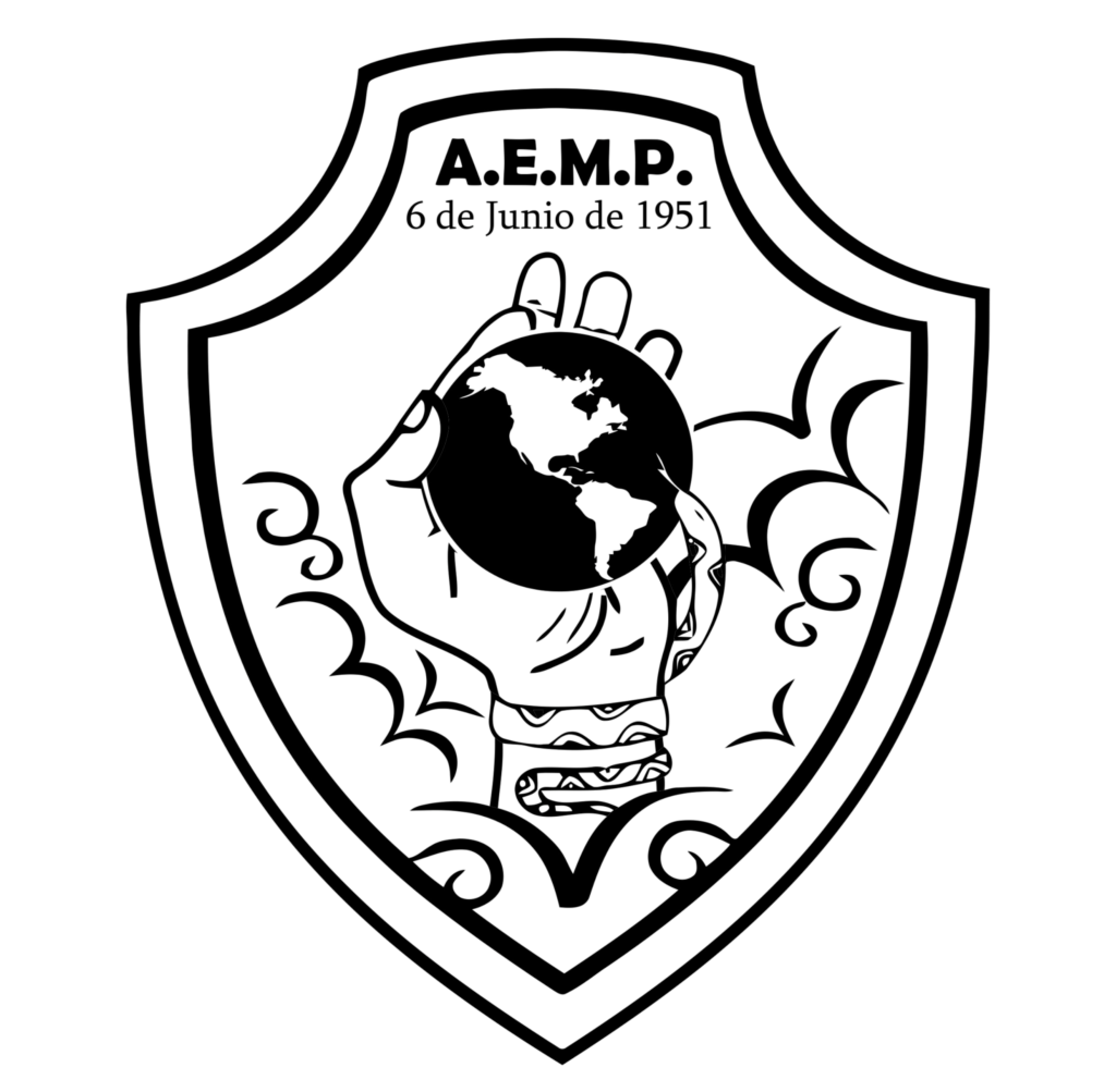 logo aemp blanco y negro sin fondo
